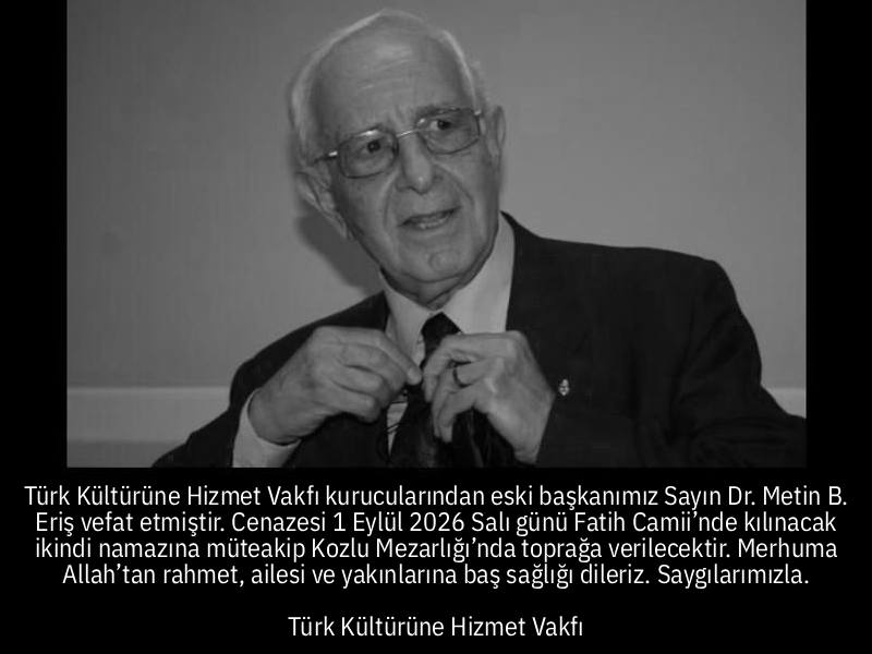TÜRK KÜLTÜRÜNE HİZMET VAKFI